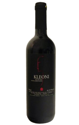 Kleoni Red Dry Wine 750ml Lafkiotis - agora greek delicacies