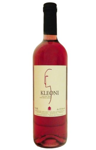 Kleoni Rose Dry Wine 750ml Lafkiotis - agora greek delicacies