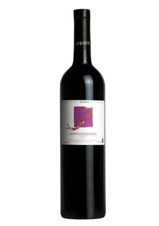 Agiorgitiko Red Dry Wine 750ml Lafkiotis - agora greek delicacies