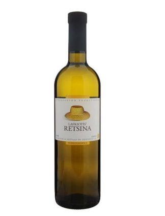 Retsina White Wine 750ml Lafkiotis-0