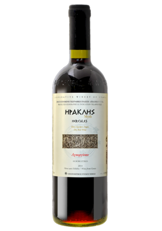 Hercules Agiorgitiko Red Dry Wine 750ml Nemea Cooperative-0