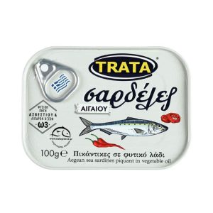 trata-sardines-spicy-in-vegetable-oil-100gr- agora greek delicacies