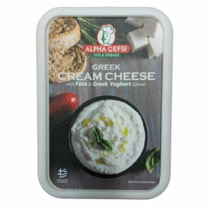 Tirosalata – Cream Cheese Spread with Feta and Yogurt 200gr Alpha Taste - front - agora greek delicacies