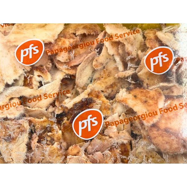 Gyros chicken - grilled, stripped and frozen 2kg PFS - agoragreekdelicacies - 5