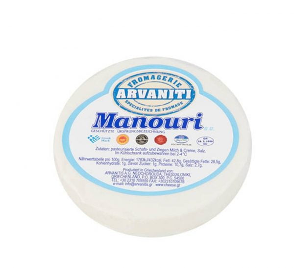 Manouri cheese PDO 170gr Arvanitis-0