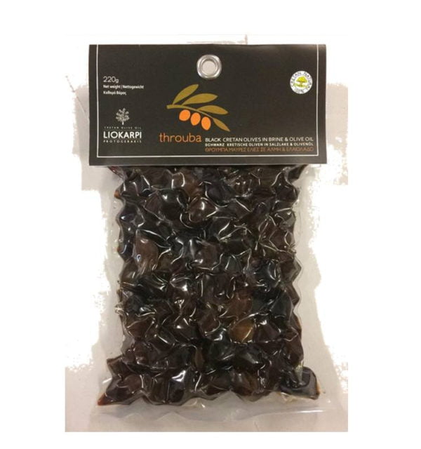 Throuba Cretan Olives 220gr Liokarpi-0