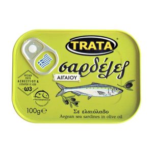 Sardines in olive oil 100gr Trata- Agora greek delicacies