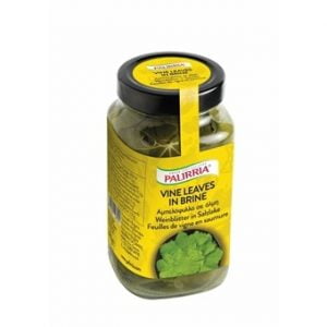 Vine leaves in brine 440gr jar Palirria- agora greek delicacies