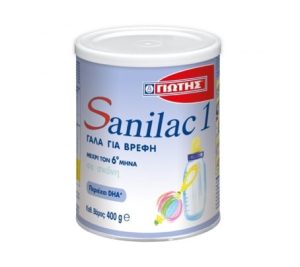 Sanilac 1 Baby Infant Milk 400gr Jotis-0