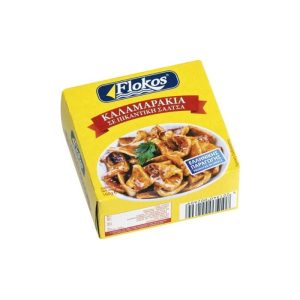 kalamarakia-Squids-piquant-sauce-160g-Flokos-Agora-Greek-Delicacies