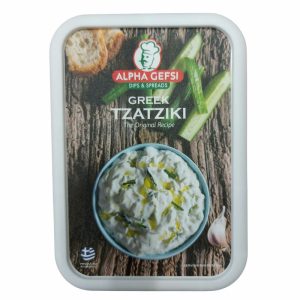 Tzatziki 200gr Alpha Taste - front - agora greek delicacies