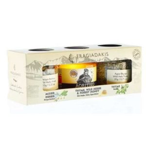 Cretan-gift-pairing-honey-herbs-set-150gr-agora-greel-delicacies-1