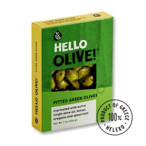 Green pitted olives 200gr - Helexo