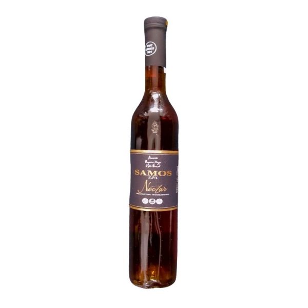 Samos Nectar Oak Barrel Smoked Sweet White Wine 500ml Samos Wines - agora greek delicacies - 1 V2