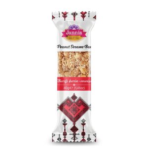 Pasteli – Peanut & Sesame Bar 40g _ Jannis