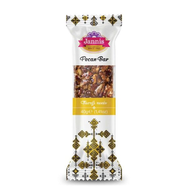 Pasteli – Pecan Nuts Bar 40g _ Jannis