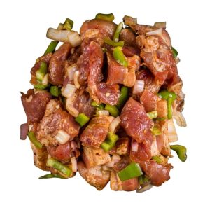 Tigania pan fried pork raw 1.4 kg ℮ - Comeco