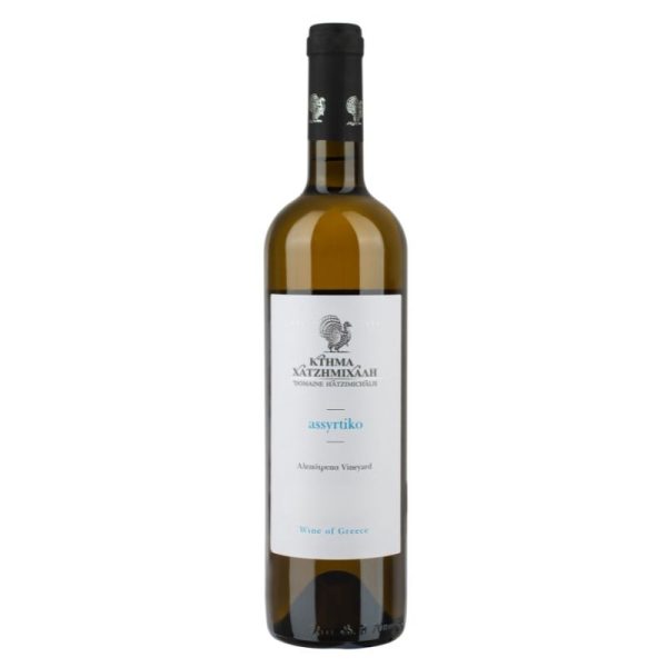 Alepotrypa Assyrtiko White Wine 750ml Domaine Hatzimichalis - agora-greek-delicacies