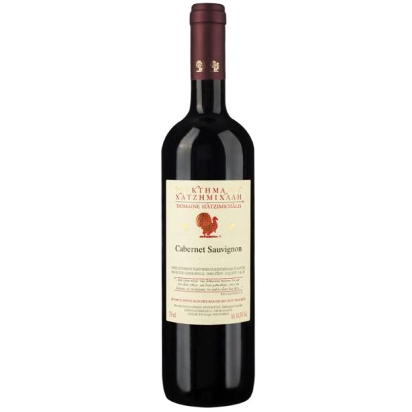 Cabernet Sauvignon Red Wine 750ml Domaine Hatzimichalis - agora-greek-delicacies