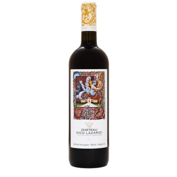 Château Red wine 750ml Nico Lazaridi - agora-greek-delicacies