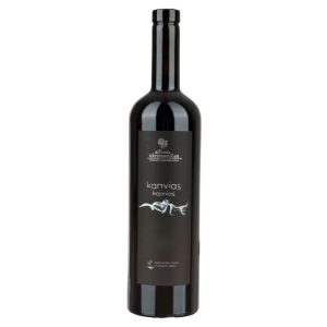 Kapnias Red Wine 750ml Domaine Hatzimichalis - agora-greek-delicacies