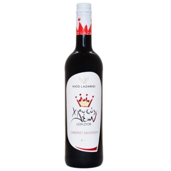 Lion D'or - Golden Lion Cabernet Sauvignon Red wine 750ml Nico Lazaridi - agora-greek-delicacies