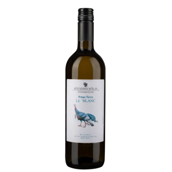 Prima Terra Le Blanc White Wine 750ml Domaine Hatzimichalis - agora-greek-delicacies