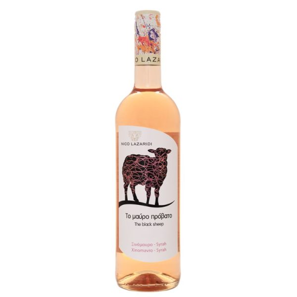 The Black Sheep Rosé wine 750ml Nico Lazaridi - agora-greek-delicacies