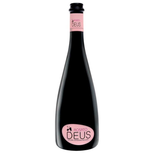 Deus Semi-Spakling Rose Wine 750ml Cavino - agora greek delicacies