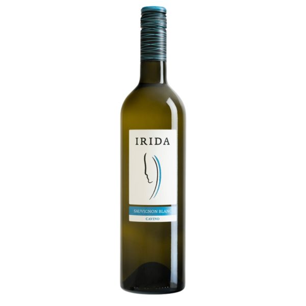 Irida Dry White Wine Sauvignon Blanc 750ml Cavino - agoragreekdelicacies