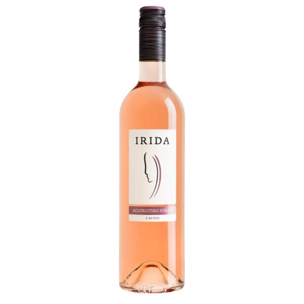 Irida Semi-Sweet Rose Agiorgitiko Syrah 750ml Cavino - agoragreekdelicacies