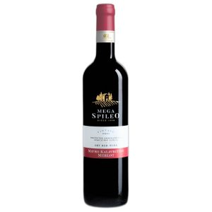 Mavro Kalavritino Merlot PGI Dry Red Wine 750ml Mega Spileo - agora greek delicacie