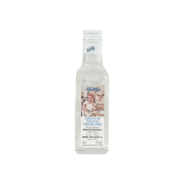 Idoniko Tsipouro with anise 50ml Costa Lazaridi - agora greek delicacies