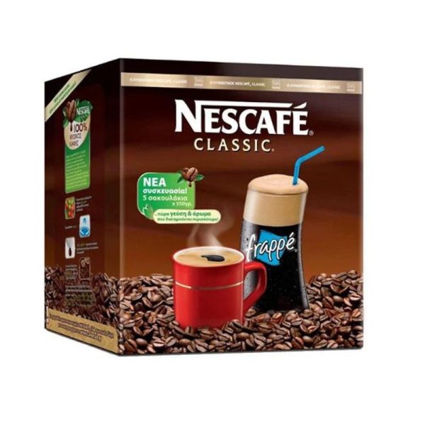 Nescafé Frappé Coffee 5 x 550gr - Agora Greek Delicacies