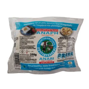 Anari Soft Cheese Unsalted 250gr Vouyiouklakis - agora greek delicacies - 1