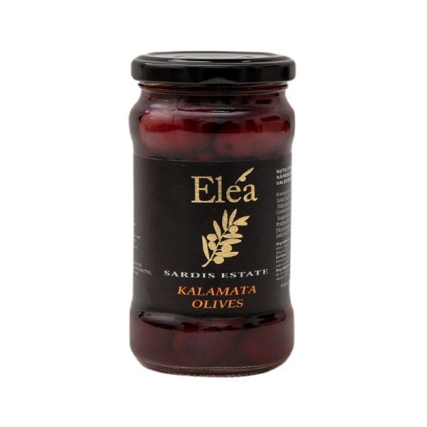 Kalamata Olives 180gr Sardis Estate - Elea - agora greek delicacies - 1