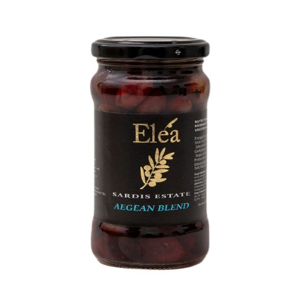 Kalamata Pitted Olives Aegean Blend 180gr Sardis Estate - Elea - agora greek delicacies - 1